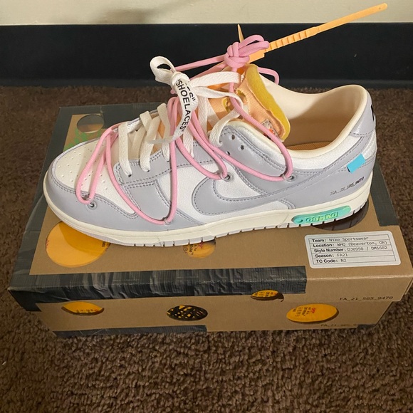 Off-White Nike SB Lot apart of Virgil Abloh 50 Lot